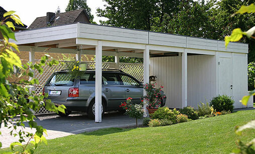 YTBEHANLDINGAR FÖR TRÄDGÅRDSSKJUL OCH CARPORTS