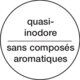 presque sans odeur - sans arômes