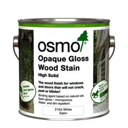 Opaque Gloss Wood Stain