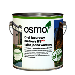 Olej lazurowy matowy HS Plus tylko jedna warstwa