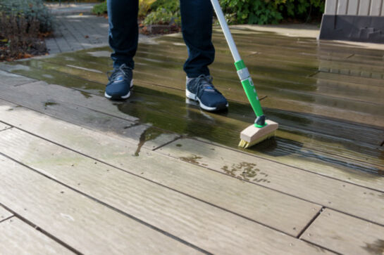 Decking Cleaning Brush with handle Ambiente